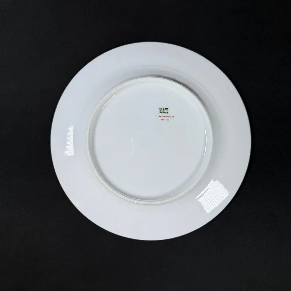 Set of 4 B&C France Plates - L. Bernardadd & co Limoges 8,5